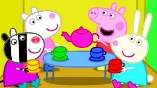 Peppa Plays With Friends ☕️  Peppa Pig Official Full Episodes [upl. by Annert592]