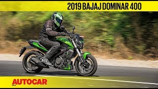 2019 Bajaj Dominar 400  First Ride Review  Autocar India [upl. by Amadis]