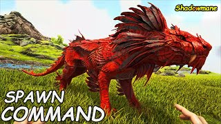 Shadowmane ARK Spawn Command  How To Summon Shadowmane ARK Code [upl. by Gaughan]