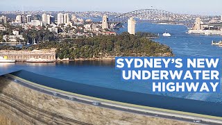 Sydneys 5BN Tunnel UTurn [upl. by Pfeffer132]