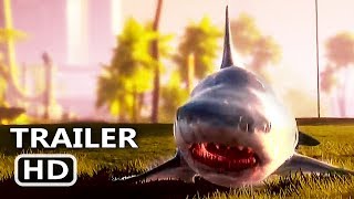 PS4  MANEATER Trailer 2020 Shark Game [upl. by Nylakcaj]