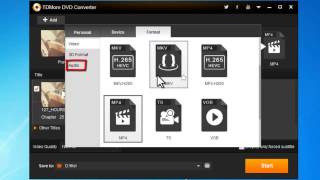 How to convert DVD audio to MP3 [upl. by Bbor]