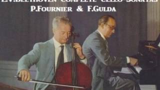 LVBeethoven Complete CelloSonatas  PFournier amp FGulda  1959 [upl. by Patterman]