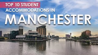 10 Best Student Accommodations in Manchester  UK  amber [upl. by Ridan]