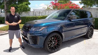 Is the NEW 2021 Range Rover Sport SVR Carbon Edition WORTH IT [upl. by Zebedee]