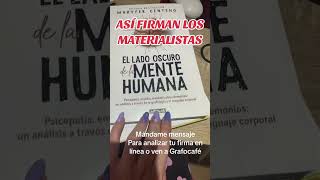 Así firman los materialistas  shorts [upl. by Crespo]