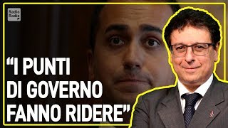 Valerio Malvezzi quotI punti di Governo fanno riderequot [upl. by Animrac]