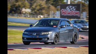 Session 4  Jono’s Honda Accord Euro Luxury CL9 at Winton Raceway  16 June 2024 [upl. by Nyladnor]