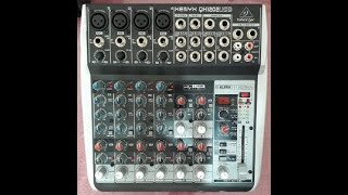 COMO USAR A MESA DE SOM BEHRINGER QX1202FX FÁCIL FÁCIL [upl. by Aekerly]