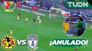 ¿QUÉ HICISTE DI YORIO Anulan el gol de Pachuca  América 00 Pachuca  AP2023J11  Liga Mx  TUDN [upl. by Sammy]