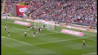 Bradford City V Northampton Town Highlights May 18th 2013 at Wembley Stadium  HQ [upl. by Yedarb740]