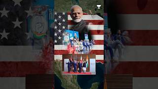 Modi in USA for Quad summit india geopolitics shorts [upl. by Eecrad]