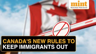 Canadas New Immigration Rules 5 Things To Know  No Work Permits While Staying Few Visa Approvals [upl. by Otreblanauj792]