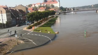 Hochwasser aktuell 2024  Wetter wird besser  Elbe in Sachsen  17 September [upl. by Inahc874]