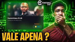 Técnico PATRICK VIERA Comprei e Testei VIERA como TECNICO e ME SURPREENDI no eFootball [upl. by Oberheim]