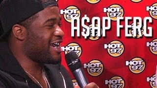 AAP Ferg talks about his Father amp Harlem AAP Mob amp More w Laura Stylez amp Ebro [upl. by Yasnil]