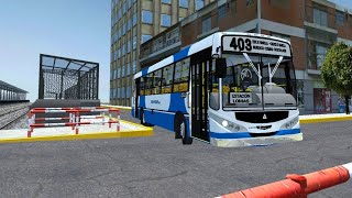 Proton Bus Argentina • Línea 403 • Metalpar Tronador 2 Agrale MA15 Automático [upl. by Thomsen]