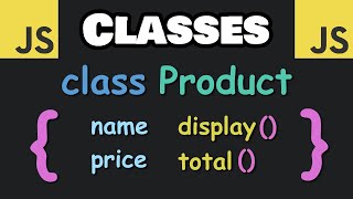 Learn JavaScript CLASSES in 6 minutes 🏭 [upl. by Pardner399]