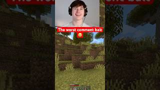 Comment Bait Dimension 😭 minecraft funny shorts [upl. by Par]