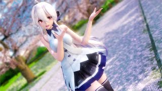 【MMD】恋空予報 Koizora Yohou【Haku】日本EN中文 sub4K UHD [upl. by Ahseiym]