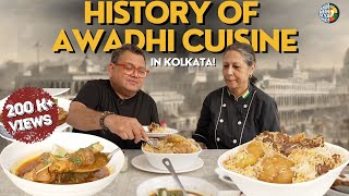 Royal Awadhi food in Kolkata  History of Kolkata Biryani  Manzilat’s  Wajid Ali Shah [upl. by Aiksas]