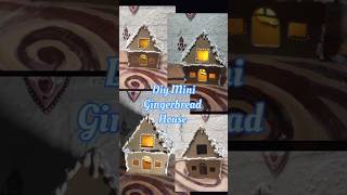 I Made Christmas Special Mini Gingerbread House🏠 ytshorts diy christmas gingerbreadhouse shorts [upl. by Viv483]