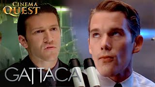 Gattaca  The Fake Blood Test ft Ethan Hawke  Cinema Quest [upl. by Velda]