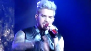 HD  Adam Lambert  Runnin ChokeholdSleepwalker live  Gasometer Vienna 2016 Austria [upl. by Fine]