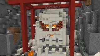 Building An Evil Mountain Lair  Animal Shelter in Minecraft [upl. by Ahpla676]