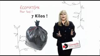 Contre le gaspillage alimentaire en Gironde  Ecomatismes  Spot TV [upl. by Noivart]