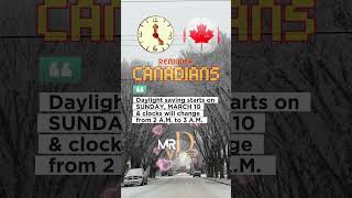 Canada Daylight Saving 2024 [upl. by Haikezeh]