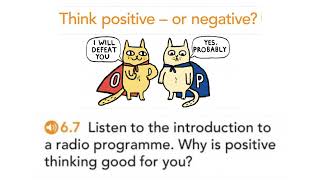 ENGLISH FILE preintermediate 6A Think positive  or negative L67 [upl. by Selym486]