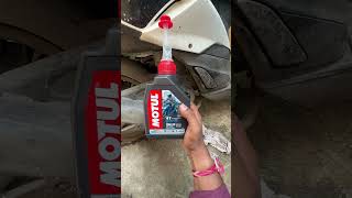 Aprilia Sr150 Oil Change aprilia sr150 scooter oilchange mechanic mechanicalmaintenance [upl. by Nollek885]