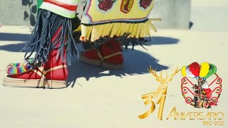 DANZA DE MATLACHINES quotLOS VENADOSquot DE AGS 31 ANIVERSARIO FIESTA DE LA VIRGEN DEL CARMEN 2021 [upl. by Heisel]