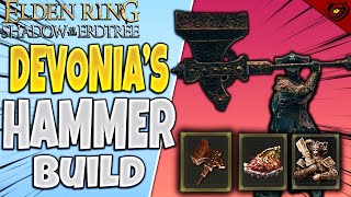 THE BEST Devonias Hammer build  Elden ring [upl. by Gallard691]