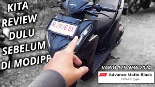 review vario 125 new 2024 advance matt black‼️🔥vario125new vario125 [upl. by Avin756]