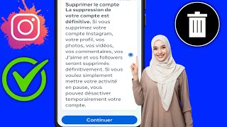 Comment supprimer votre compte Instagram  Suppression de compte Instagram [upl. by Filippa]