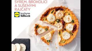 Quiche s kozím sýrem brokolicí a sušenými rajčaty [upl. by Dari]