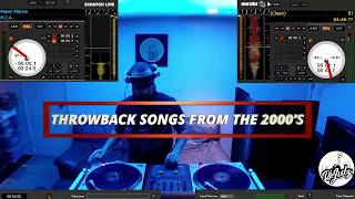 Throwback Party Songs From The 2000s  Dj Julz Clean [upl. by Olatha]