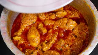 Road Side Dhaba Style Chicken Curry Masala in Hindi 🔥🐔😱😋🔥 chcken masala  chickn curry  cooking [upl. by Oirromed]