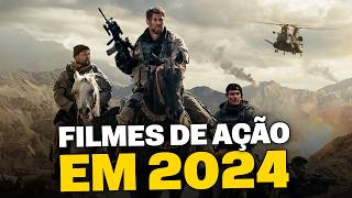 6 MELHORES FILMES DE AÇÃO PARA ASSISTIR EM 2024 [upl. by Alekat]