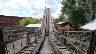 Coastersaurus Front Row 2023 POV  4k 60fps  LEGOLand Florida [upl. by Ultima857]