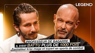 PROFESSEUR DE BAGARRE IL SEST BATTU PLUS DE 1000 FOIS Karim Clémenceau [upl. by Lally]