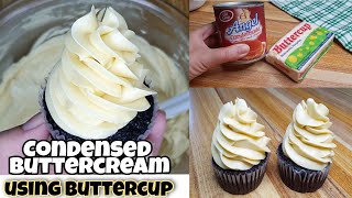 Condensed Milk Buttercream Using Buttercup [upl. by Ecinhoj877]