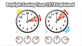 When is Daylight Saving Time 2024 Do we lose or gain an hour Start and End of DST this year [upl. by Vernier]