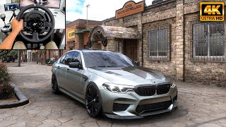 BMW M5 F90  Forza Horizon 5  Thrustmaster T300RS gameplay [upl. by Annalla]