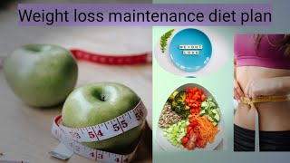 Weight Maintenance Diet Plan  Easy to follow diet plan  Feast Flavour amp Health [upl. by Ehcrop438]