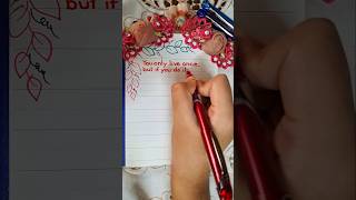 Quotation ⭕ writing english handwriting short shorts shortfeed viralvideo [upl. by Maribelle]