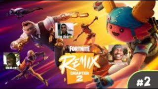 🔴Fortnite REMIX Chapter 2 LIVE 2 [upl. by Ecadnarb854]