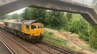 Class 66  66701  GB Railfreight  GBRf [upl. by Aicilihp]